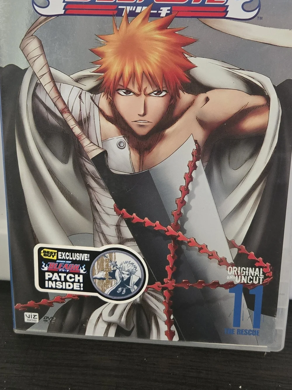 Bleach Manga Volumes - Blue and Red Spines
